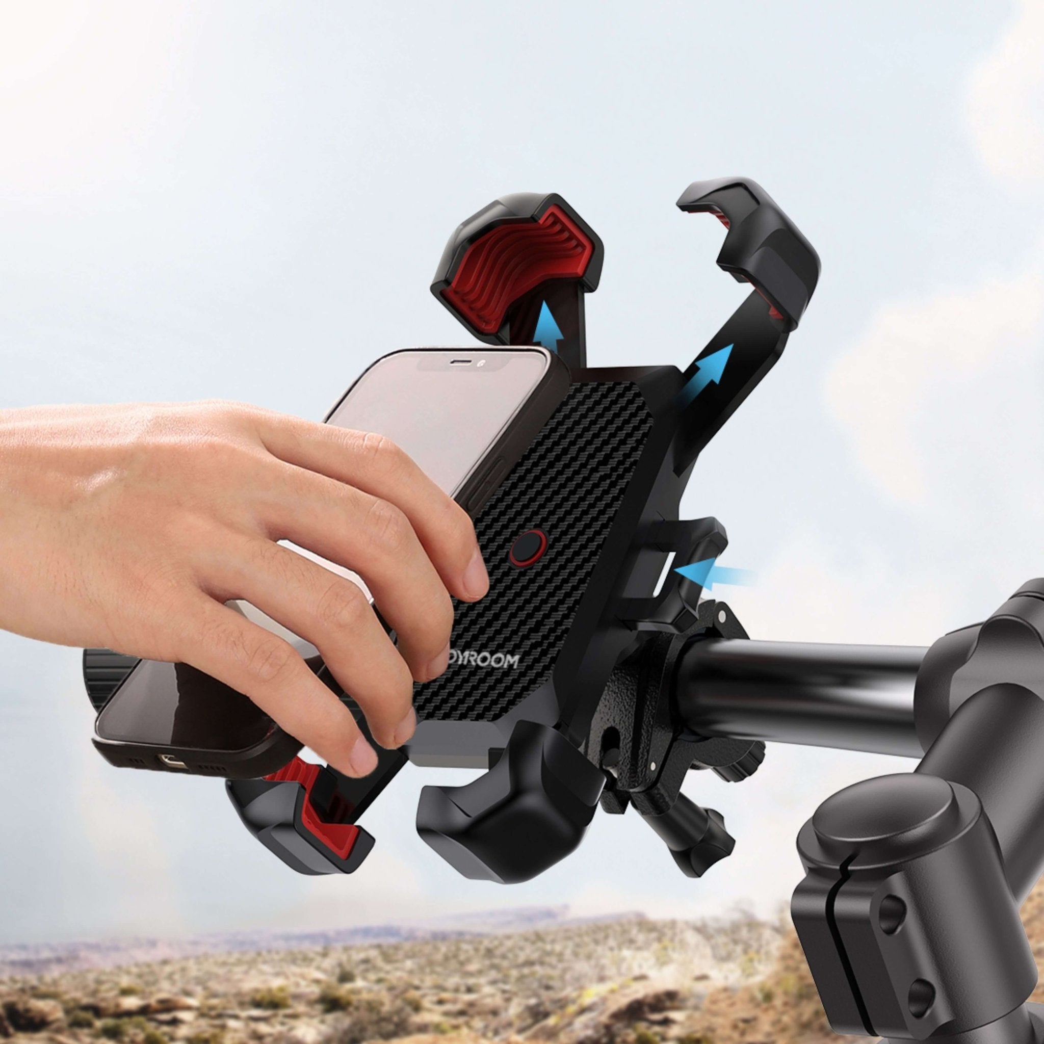 360° dreibar smartbike telefonholder – universell for alle smarttelefoner - Ektevare