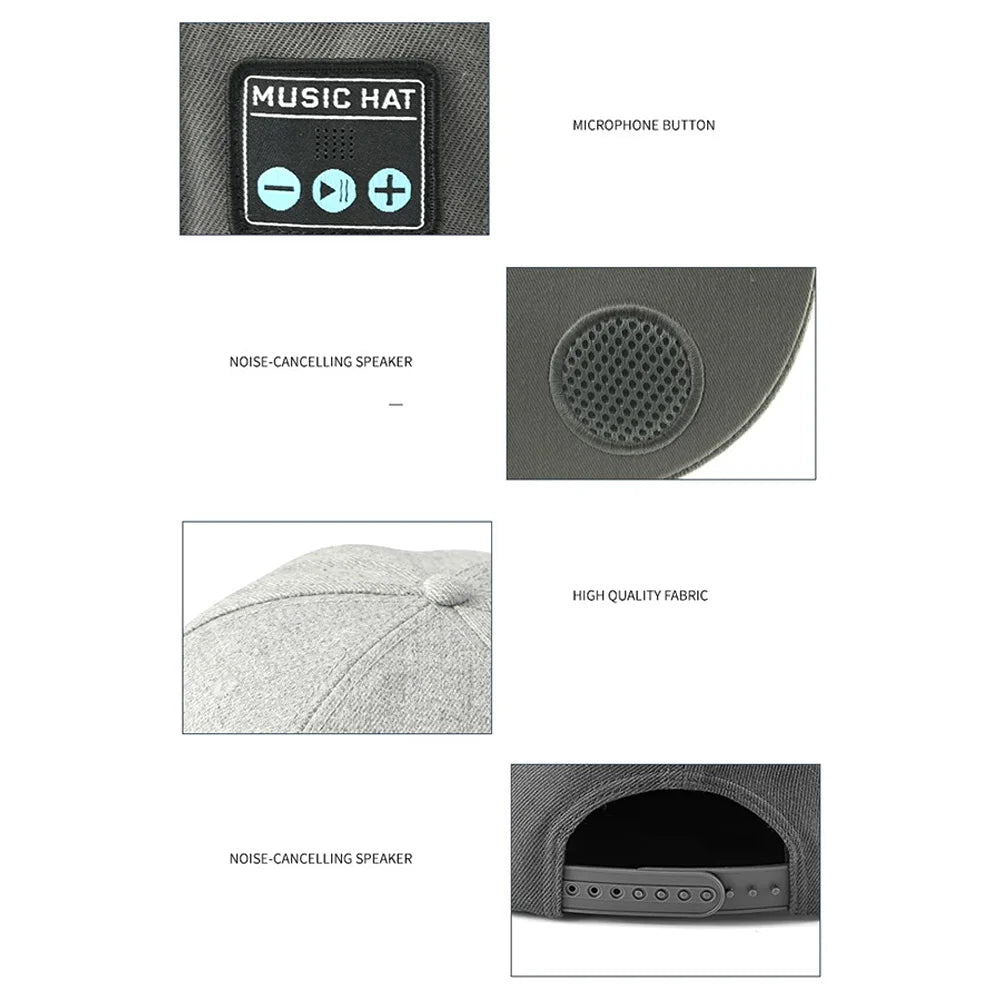 SoundCap™ – Opplev Musikk og Komfort i En Stilig Caps